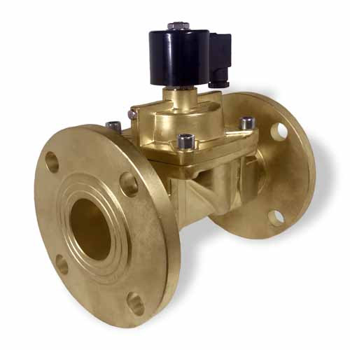 Клапан SLA закрытый PN40 ∆P 0,5-25 PTFE латунный фланцевый