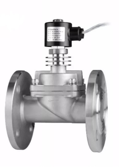 Клапан SLH закрытый Т: до+225°С PN25 ∆P 0,5-25 PTFE AISI-304 фланцевый