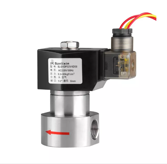 Клапан SLG закрытый PN90 ∆P 0,5-90 Viton AISI-304