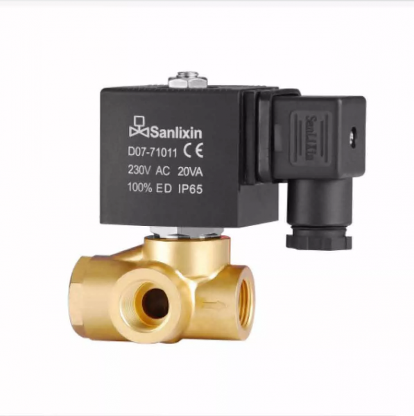 Клапан SLZ закрытый PN150 ∆P 1-150 PEEK латунный